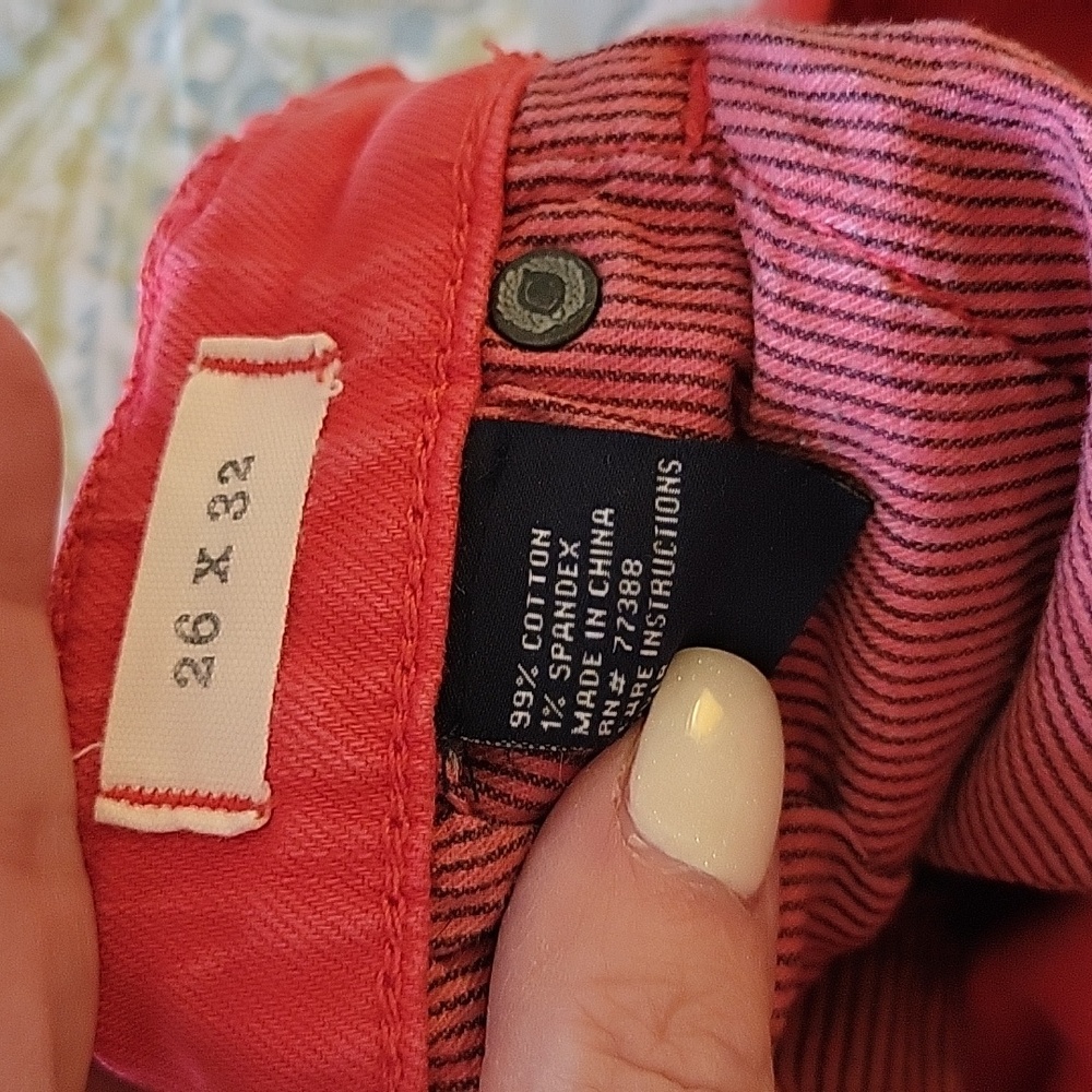 MADEWELL CORAL STRETCH SKINNY JEANS - Picture 7 of 7